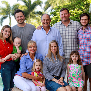 Dr. Weinstein and his family