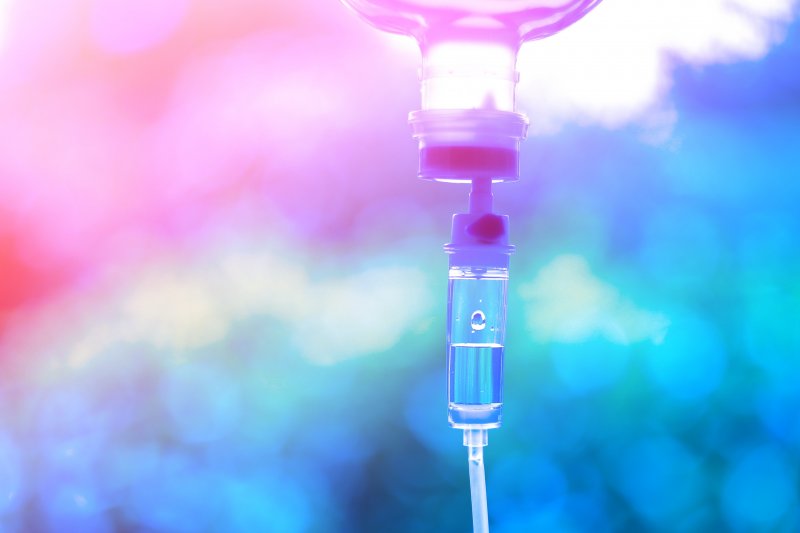 Vial component designed for IV sedation